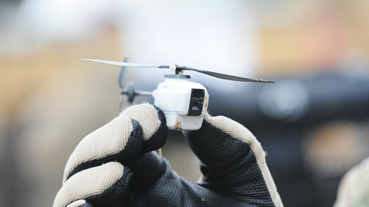 (+FOTO) Impresionante dron microscópico capturado por Fuerzas Armadas sirias