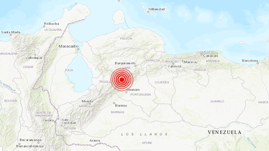 Se registra en Venezuela sismo de magnitud 5,0