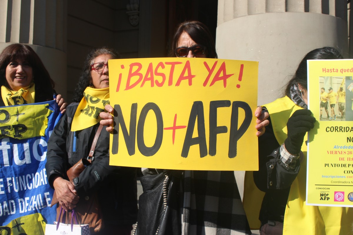 Coordinadora NO+AFP llamó a votar por Boric: «Con Kast se mantienen las AFP, la capitalización individual y las pensiones miserables»