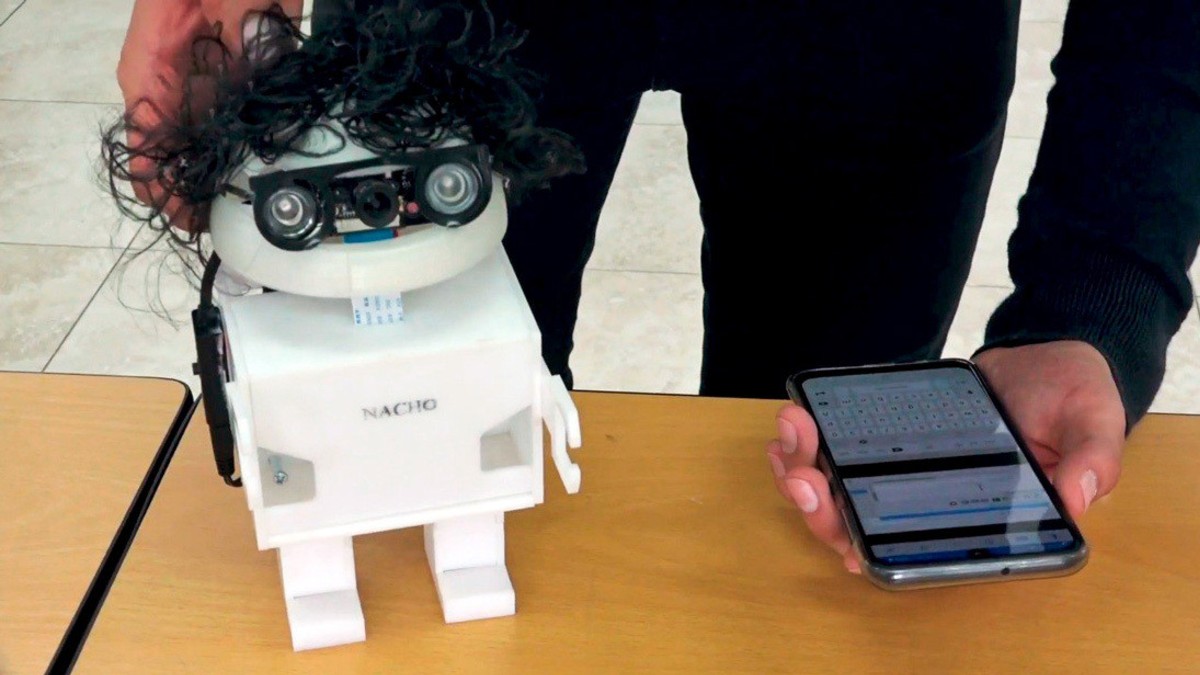 Conozca a Nacho: el robot diseñado para aprender a leer y escribir