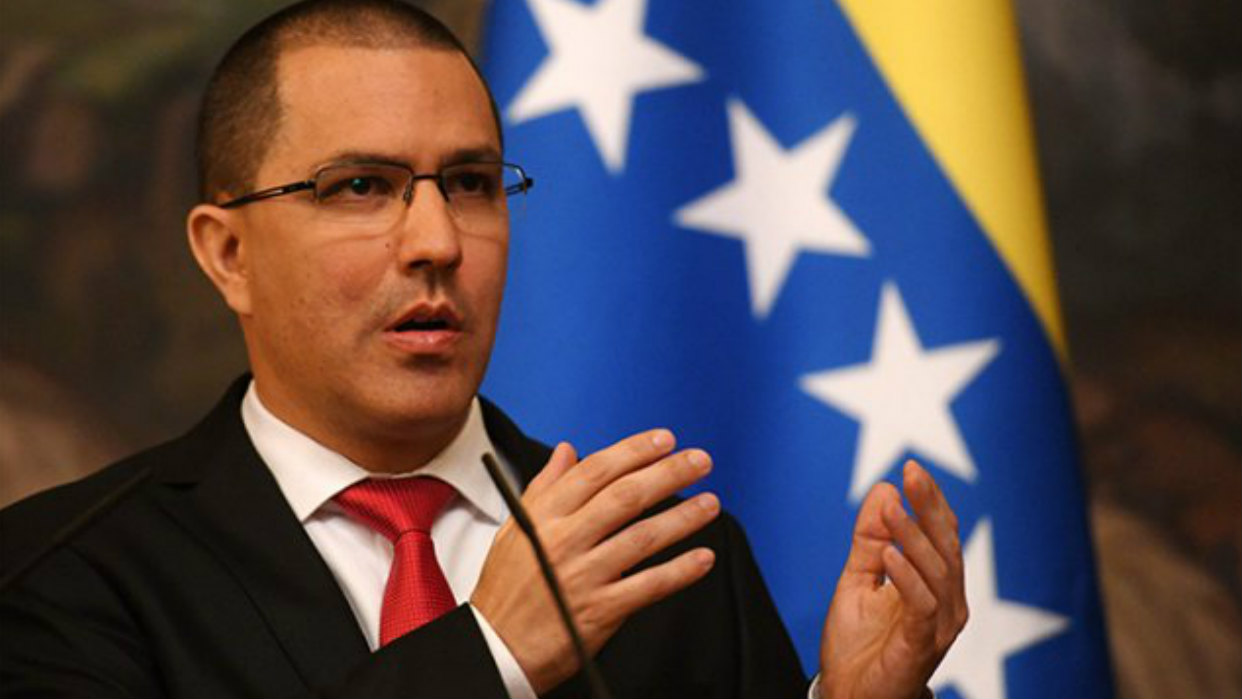 Canciller Jorge Arreaza: «Ya hemos avanzado los trámites sanitarios y burocráticos para obtener el medicamento para el tratamiento de los pacientes con COVID-19»