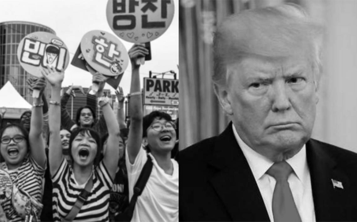 Trollé par des adolescents ? La K-pop envahit la politique et déclare la guerre à Trump