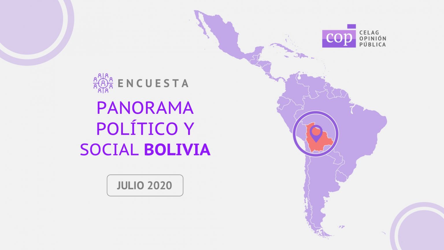 Encuesta CELAG: Luis arce encabeza preferencia electoral para las próximas elecciones de Bolivia