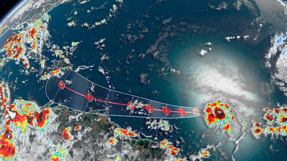 Tormenta tropical Gonzalo se forma en el Atlántico y prevén que se convierta en huracán
