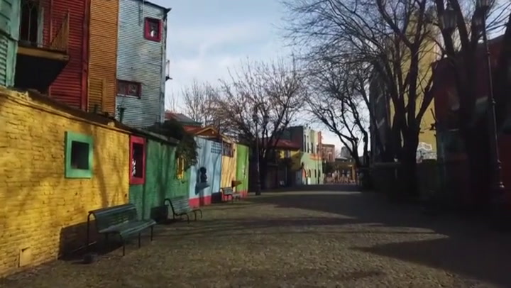 La Boca: El barrio emblemático de Buenos Aires desolado por la pandemia