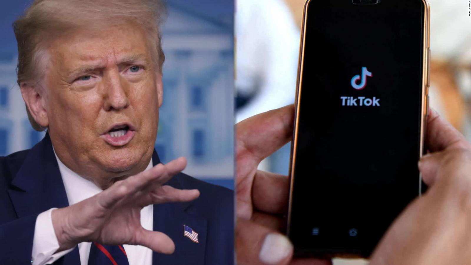 Donald Trump quiere una parte del dinero de la venta de TikTok