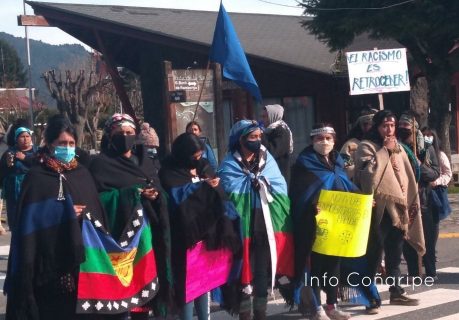 Coñaripe: Comunidades realizaron manifestación en apoyo a demandas de presos mapuche en huelga de hambre