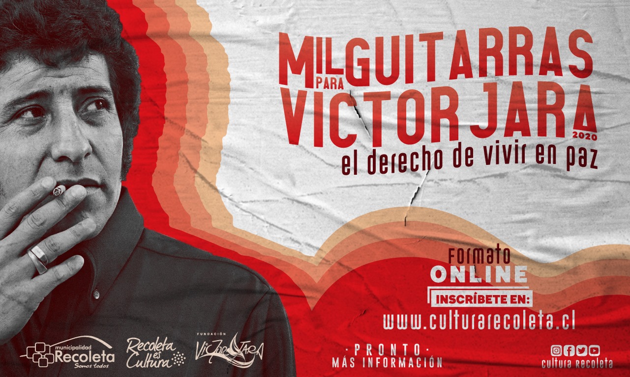 Corporación Cultural de Recoleta compartió el tutorial para participar en «Mil Guitarras para Víctor Jara»