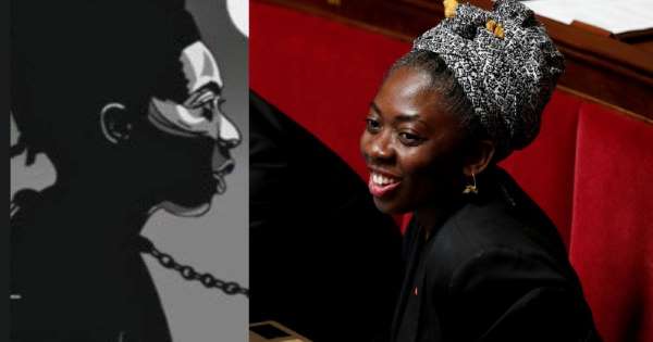 “Injuria de carácter racista”: Investigan a revista francesa por dibujar como esclava a una diputada
