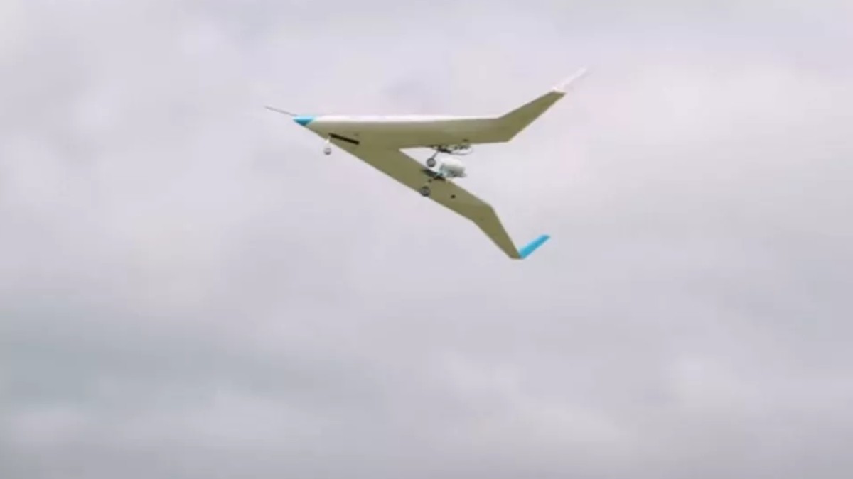 (Video) Despega por primera vez prototipo de avión en forma de V