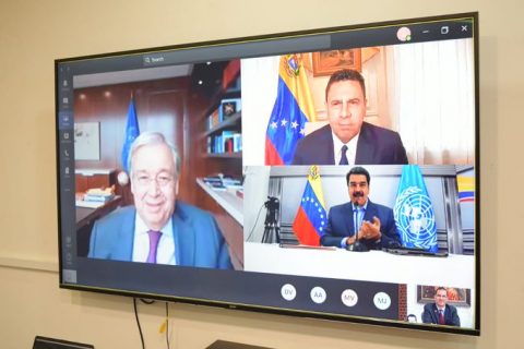 Maduro reitera a Guterres invitación para envío de misión de acompañamiento a elecciones