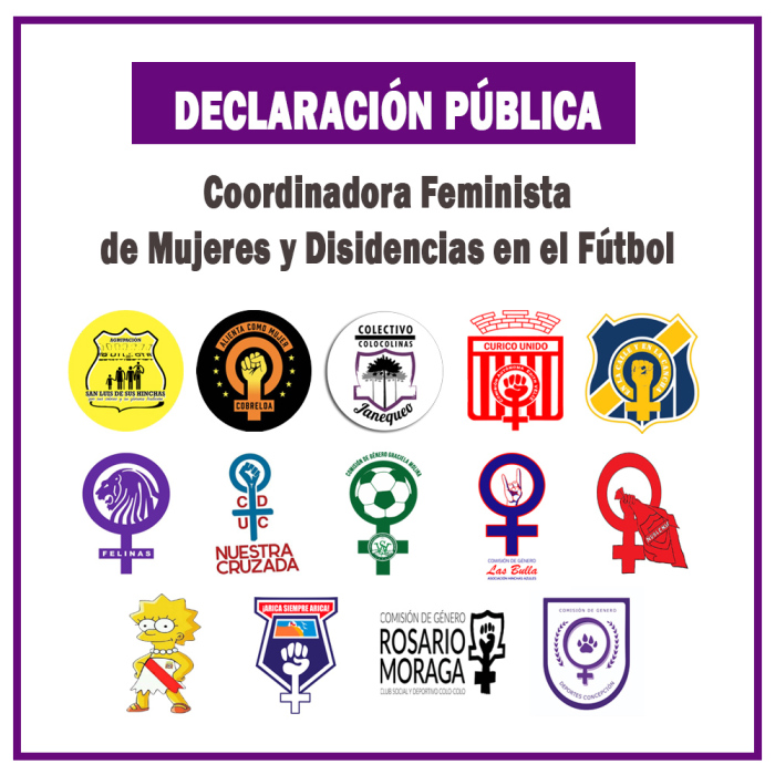 Nace Coordinadora Feminista de Mujeres y Disidencias en el fútbol chileno