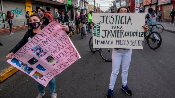 Colombia: ordenan prisión para dos policías implicados en homicidio de Javier Ordóñez