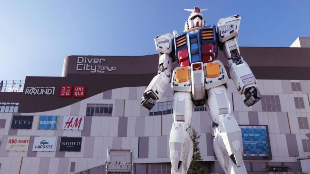 Gundam RX-78-2: el robot más grande del mundo dio sus primeros pasos en Japón