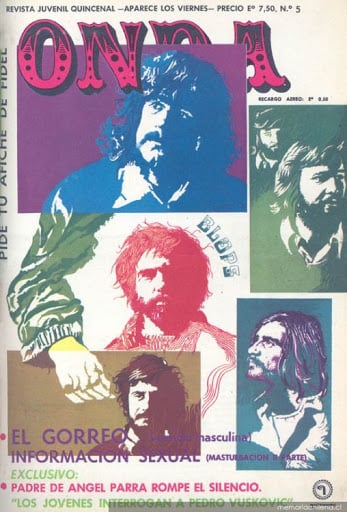 50 años de la Unidad Popular: Revista juvenil “Onda”, de Editorial Quimantú, lanzada a la hoguera el 11 de septiembre de 1973