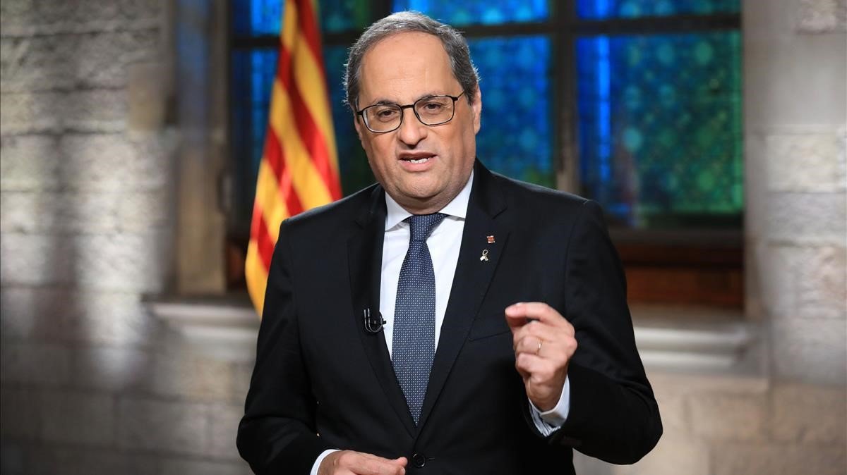 Justicia española inhabilita a Quim Torra como presidente de Cataluña