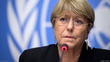 Bachelet denuncia violación de derechos humanos en 4 países latinoamericanos