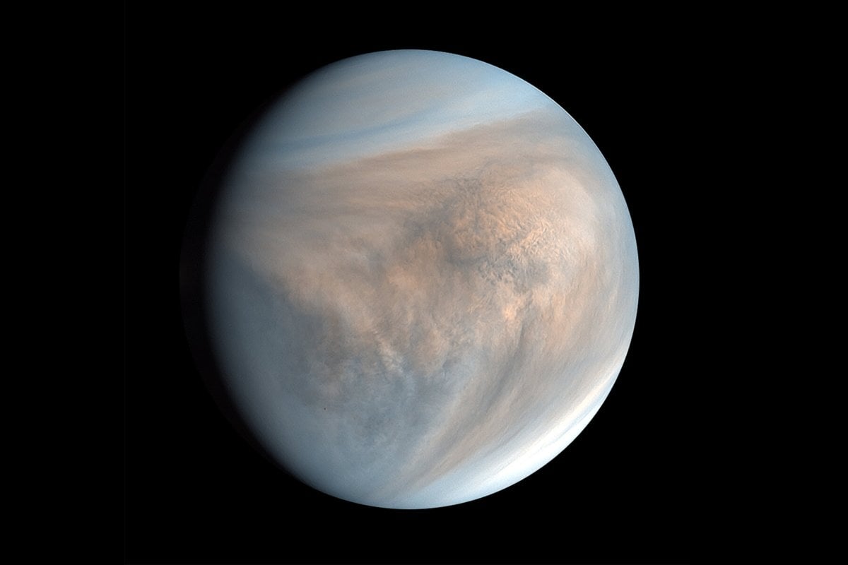 Imágenes inéditas del planeta Venus tomadas por una nave rusa (+Fotos)