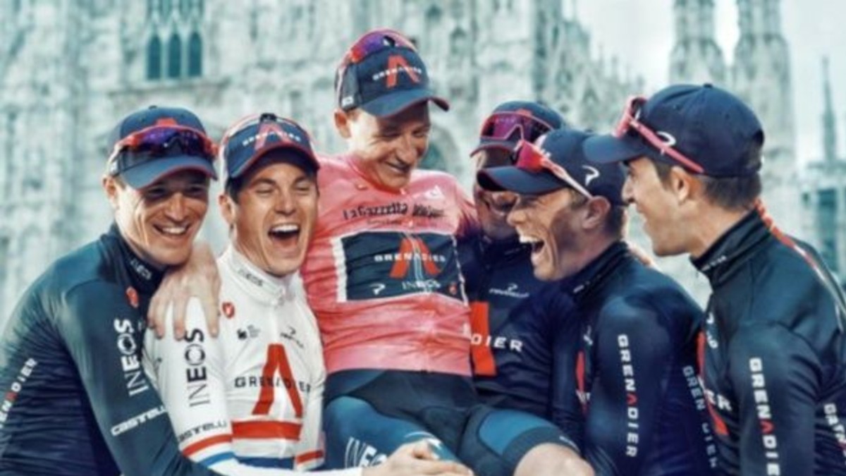 Ciclista Tao Geoghegan Hart se corona ganador en Giro de Italia