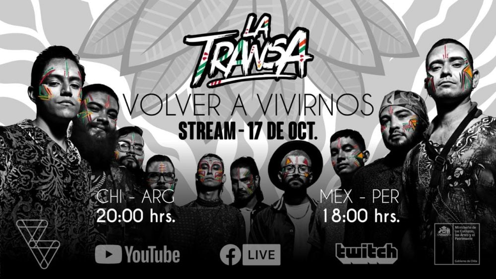 “Volver a vivirnos”: La Transa estrena concierto en streaming este sábado