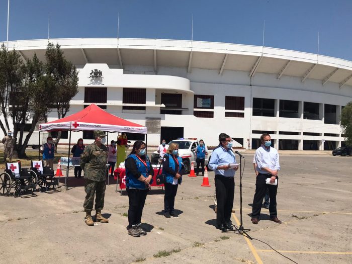Minsal entrega mascarillas  a la Cruz Roja para reforzar medidas preventivas durante el Plebiscito