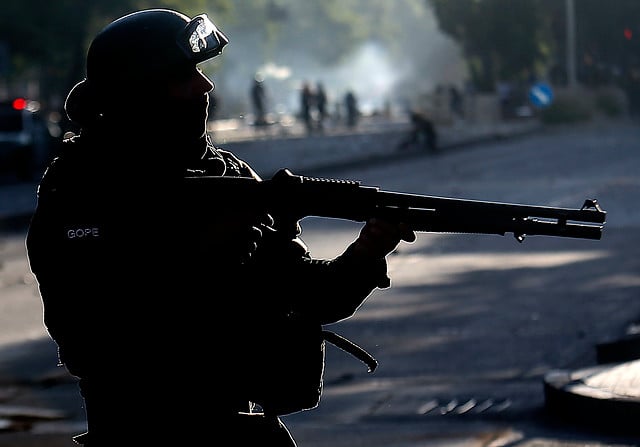 San Felipe: Formalizan a Teniente Coronel de Carabineros por herir con perdigones a una persona en protestas de 2019