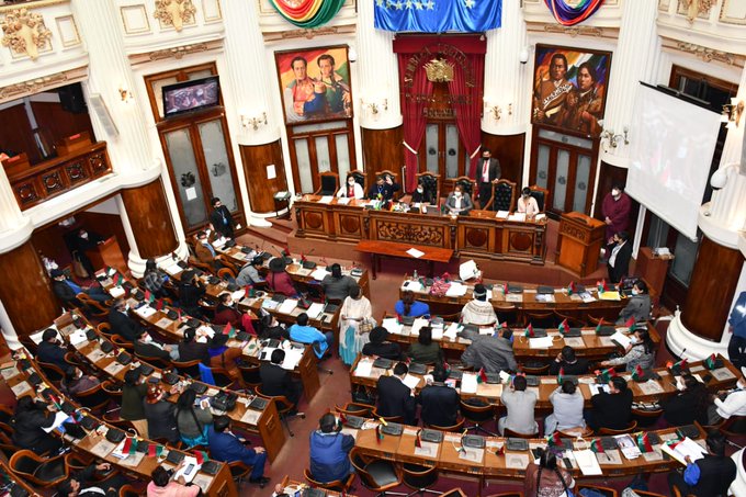 parlamento boliviano juicio áñez