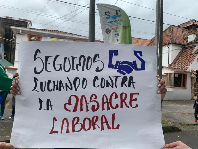 trabajadores duque protestas