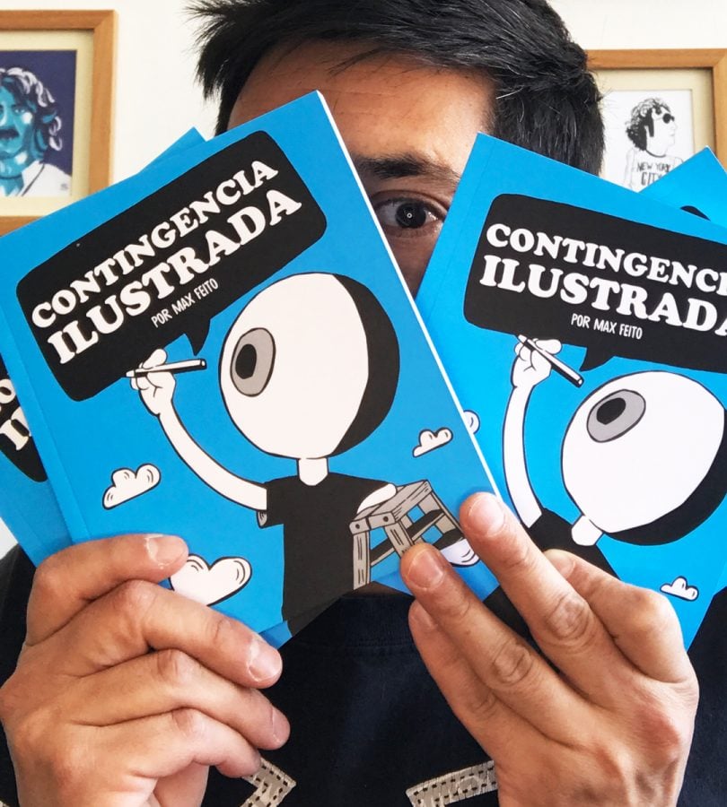 Contingencia Ilustrada: Ilustrador Max Feito lanza su primer libro