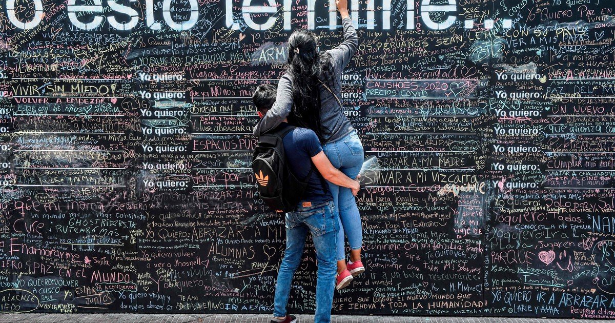 Más de 5 mil deseos post pandemia registra “El Muro de la esperanza” en Perú