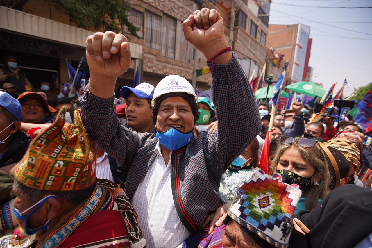 evo morales bolivia regreso