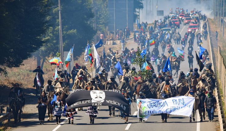 Comunidades mapuche marcharon para exigir justicia a dos años del asesinato de Camilo Catrillanca