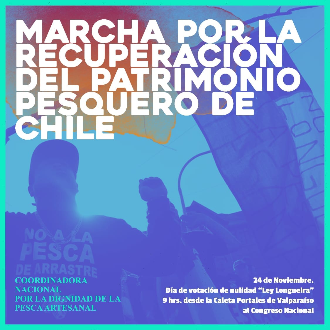 Pescadores artesanales marcharán el martes hasta el Congreso para apoyar la anulación de la Ley Longueira