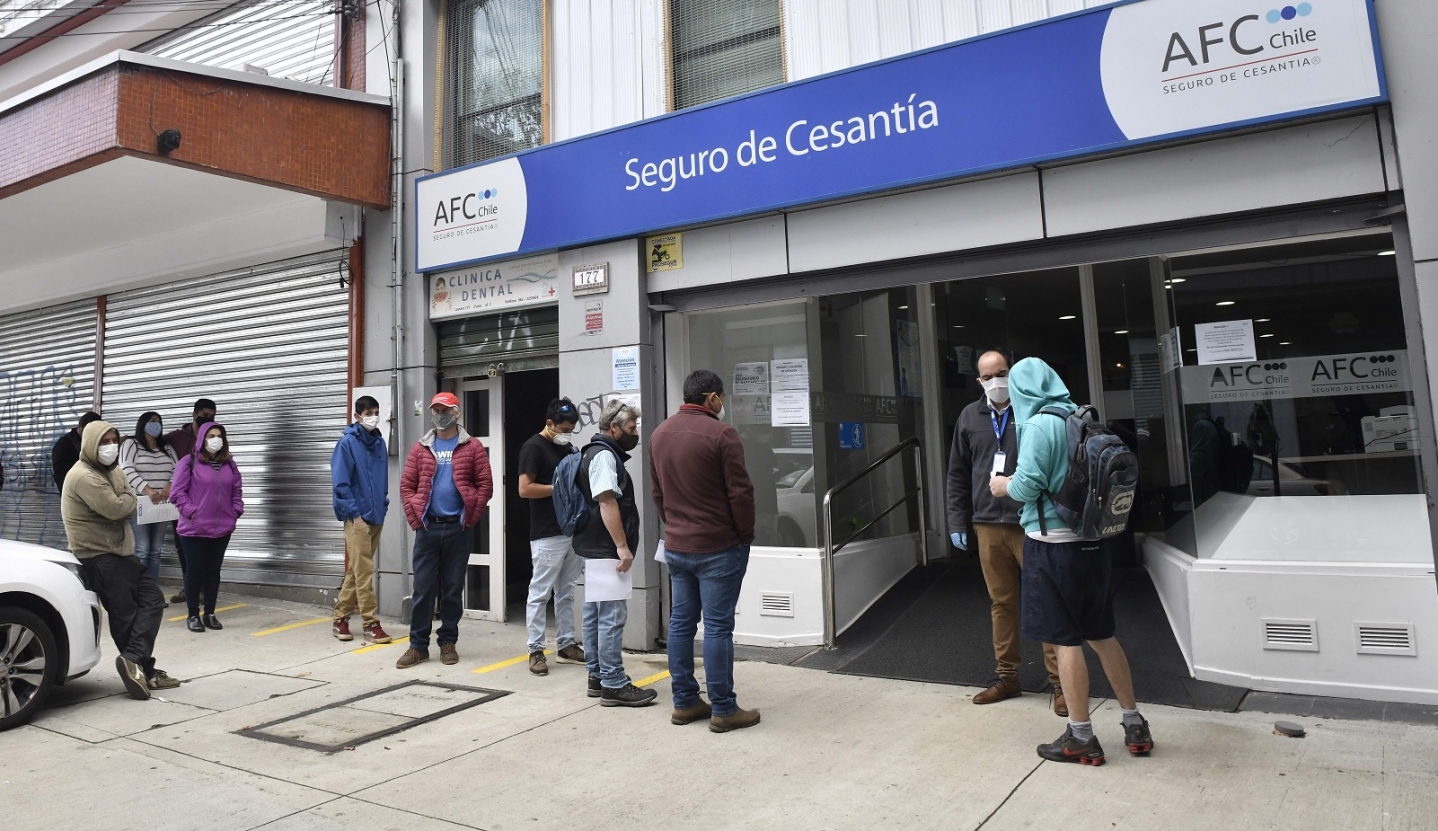 Desempleo en Chile subió 3,8 puntos porcentuales en un año