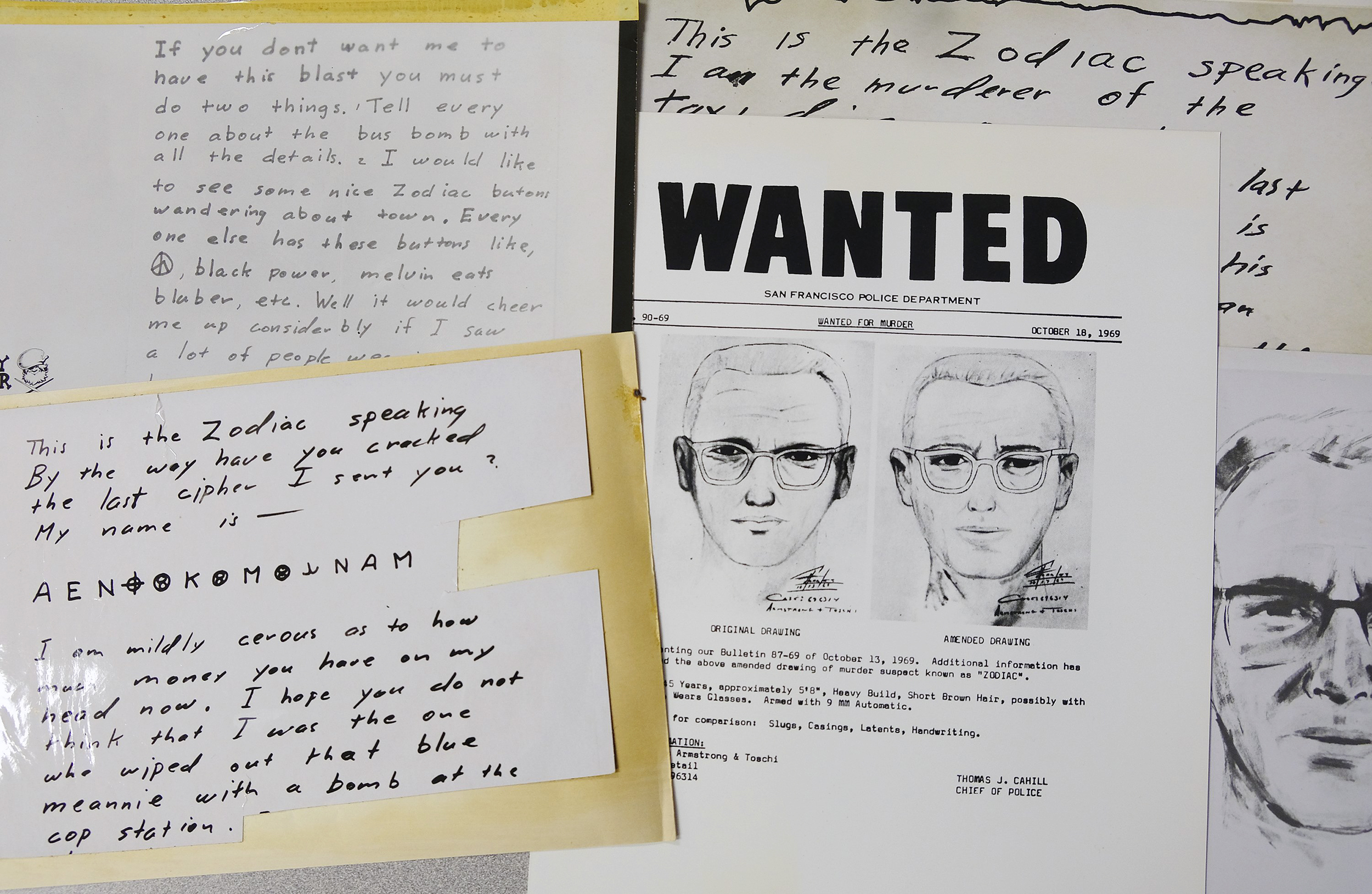 ¡Hallazgo zodiacal! Descifran una carta de hace más de 50 años del asesino serial Zodiac