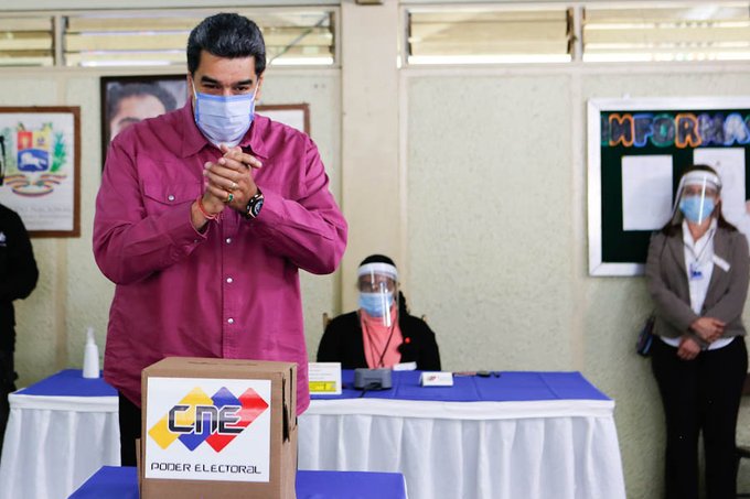 Nicolás Maduro: Con el voto del pueblo estamos haciendo justicia