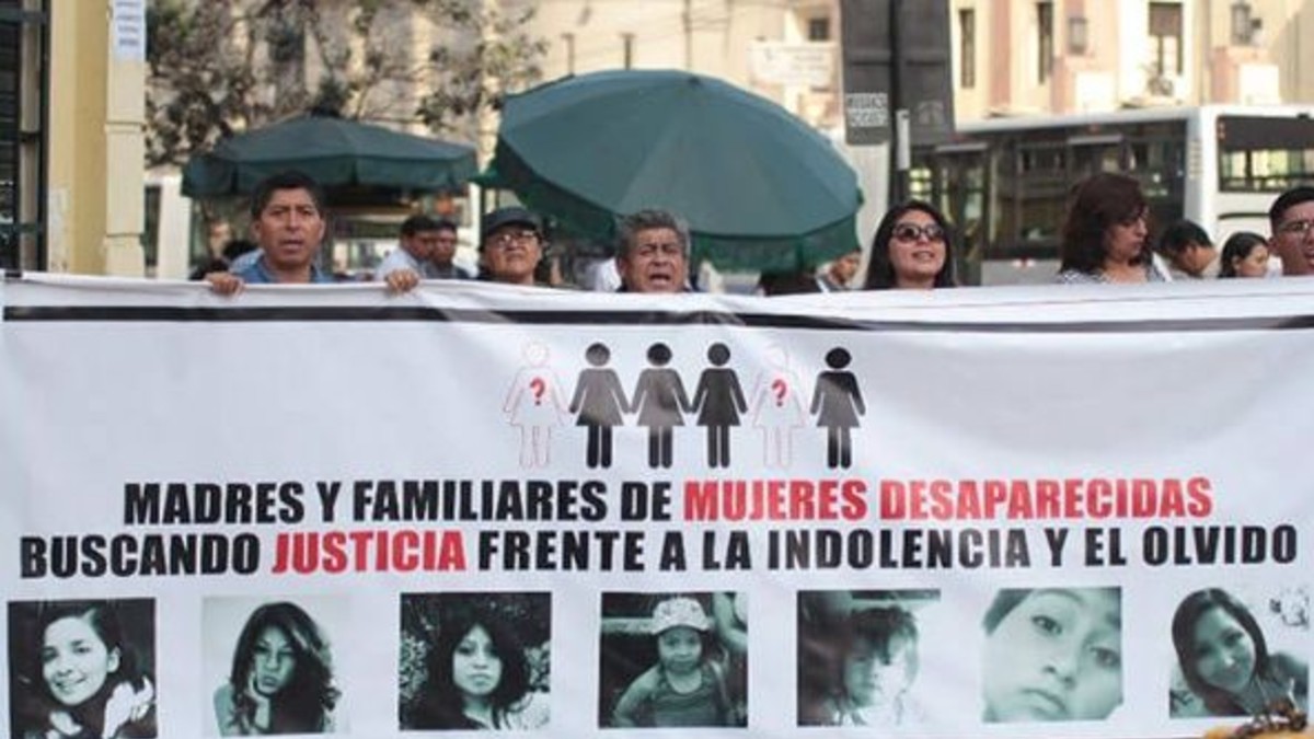 Perú registra más de 5.000 mujeres y niñas desaparecidas durante este 2020