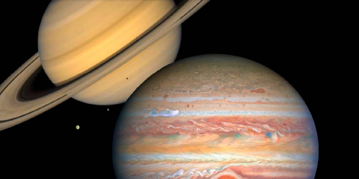 2020 se despide con el encuentro entre Júpiter y Saturno este lunes