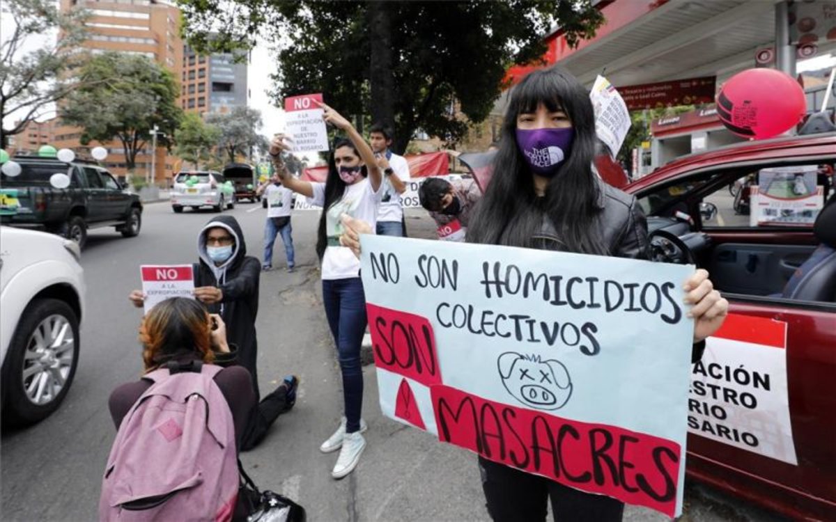 Nueva masacre en Colombia: asesinan a cuatro hombres en Antioquia