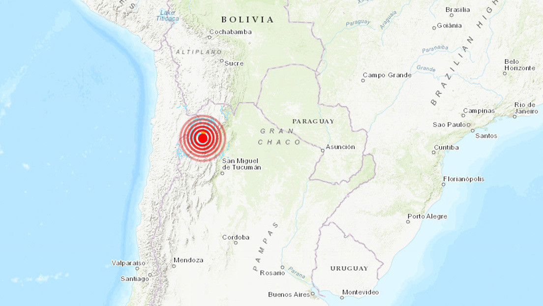 Noroeste de Argentina fue sacudido por sismo de magnitud 6,1