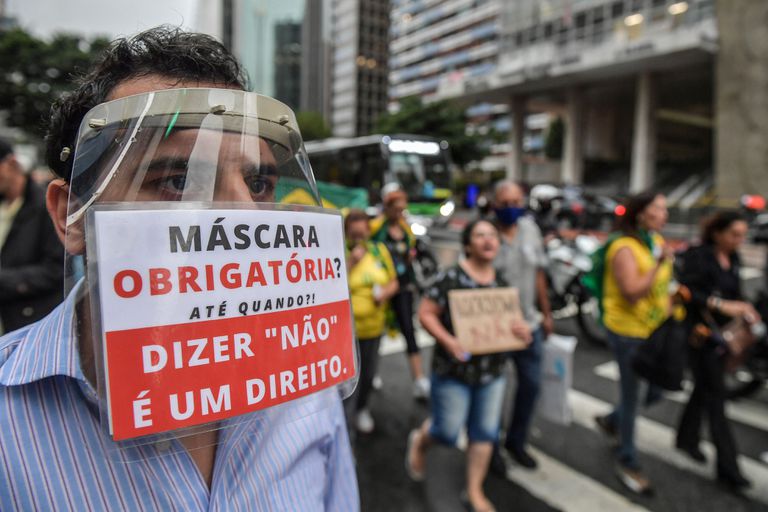 Brasil superó la barrera de nueve millones de personas contagiadas de Covid-19