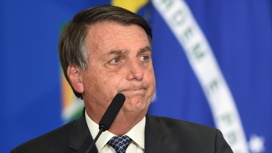 Bolsonaro dice que Brasil «está quebrado y no puede «hacer nada»