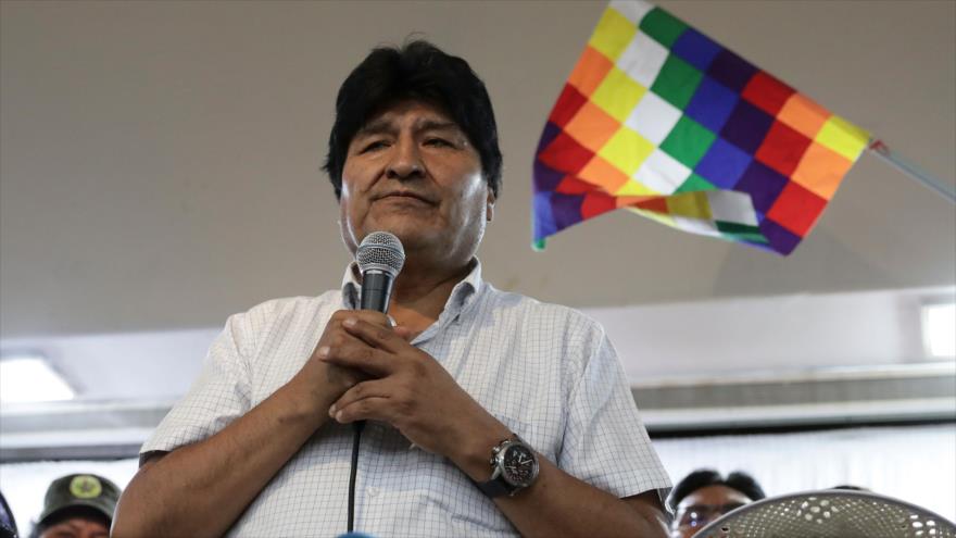 Evo Morales informa que se siente «muy bien» y agradece solidaridad