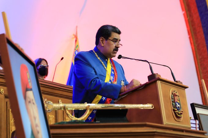 «Hemos vuelto»: Maduro presenta memoria y cuenta en la Asamblea Nacional