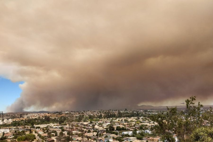 Valparaíso: Onemi decreta Alerta Roja en Quilpué por cuatro focos de incendio forestal