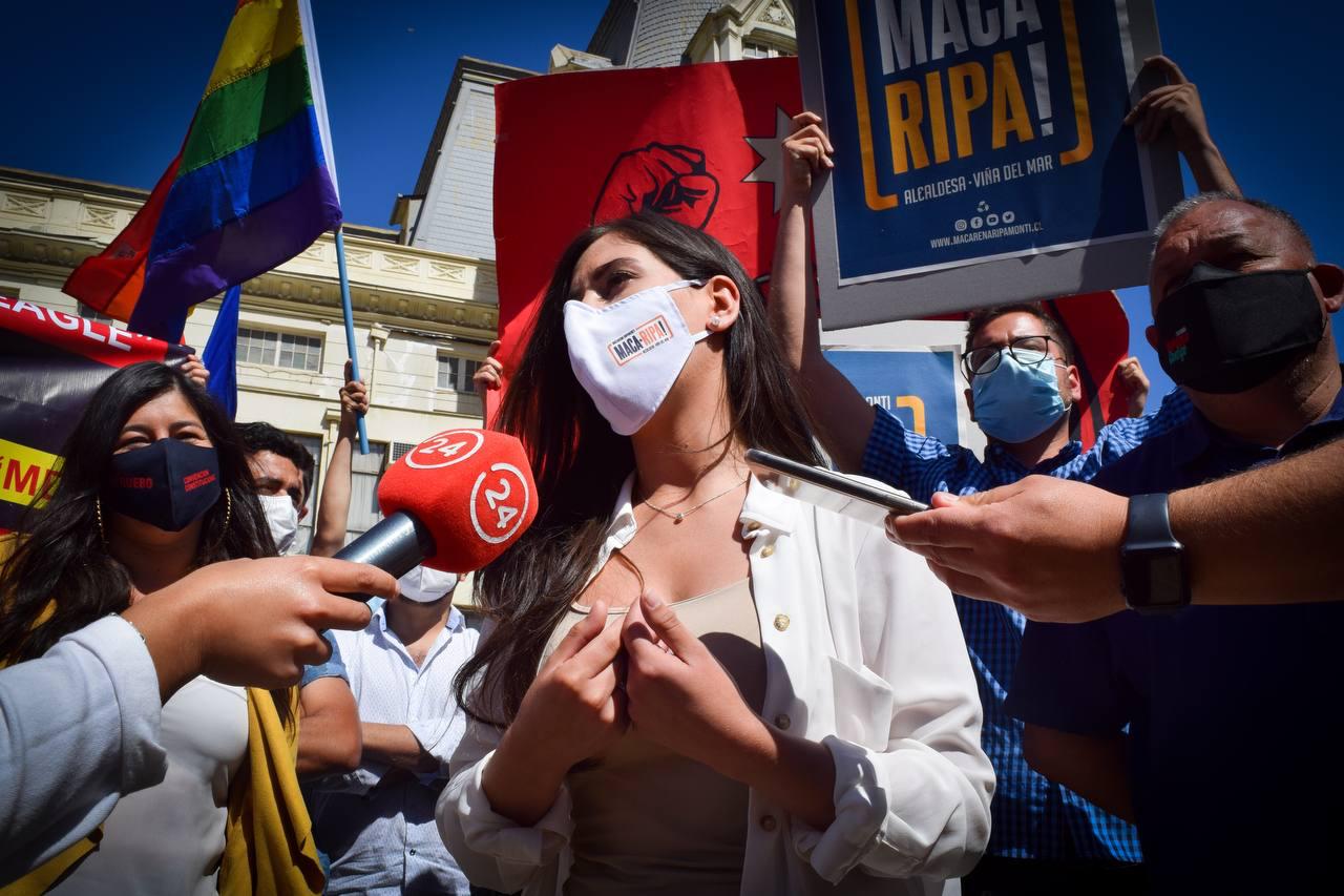 Se inscribe Macarena Ripamonti, la joven jurista que podría destronar a la derecha en Viña del Mar