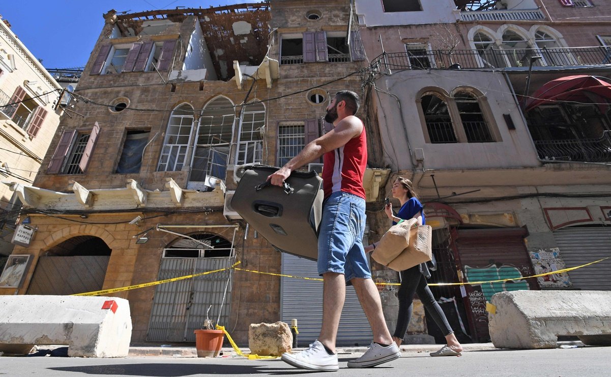 Tras seis meses de la explosión en puerto de Beirut miles de familias permanecen sin hogar