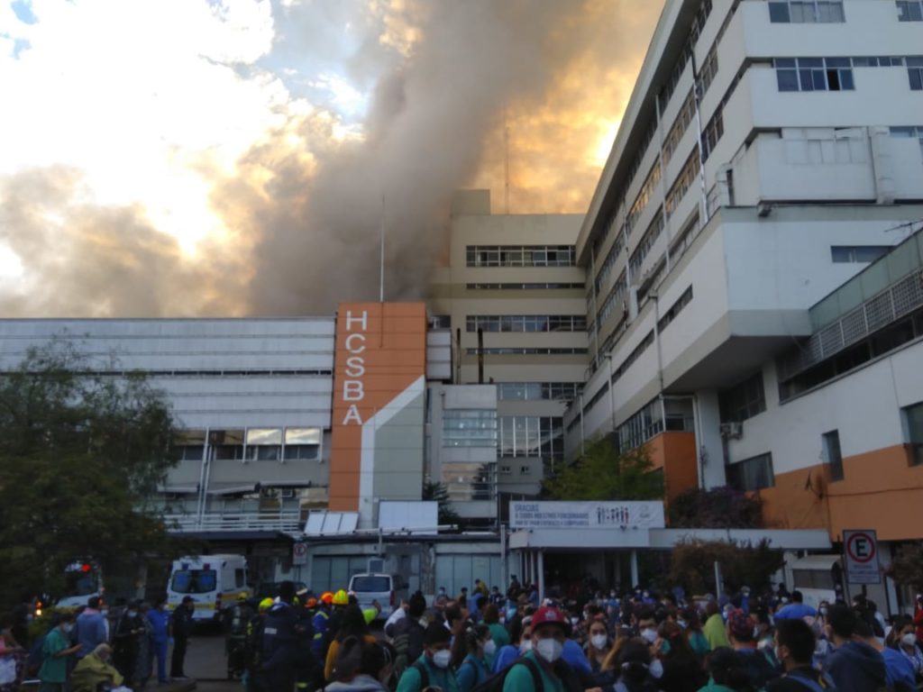 Incendio dejó una pérdida de 500 camas: Atención de urgencias del Hospital San Borja estará suspendido por una semana