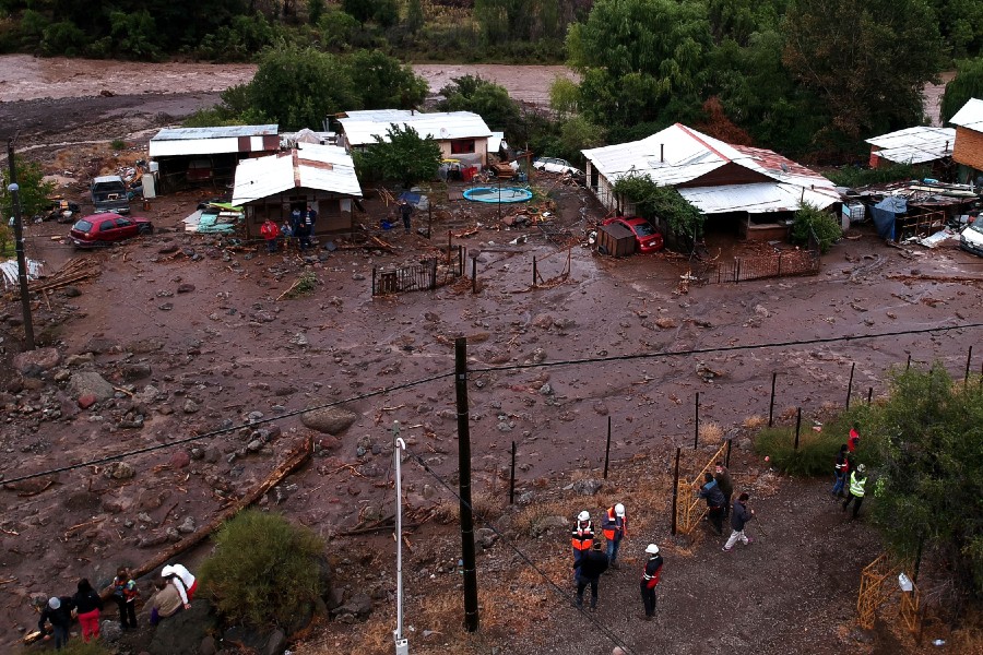 Fuertes lluvias dejan saldo de 149 damnificados, 1.500 aislados y 36.000 personas sin luz
