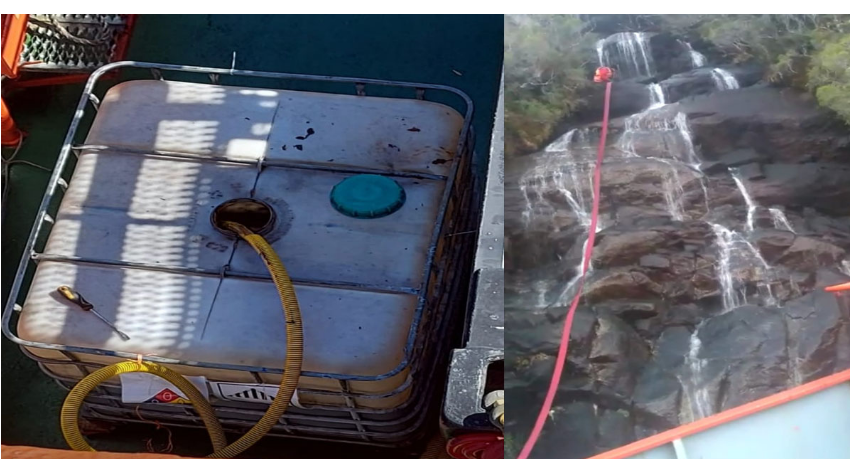 Tripulantes de naves salmoneras denunciaron falta de agua para beber y vertido de líquidos contaminantes al mar